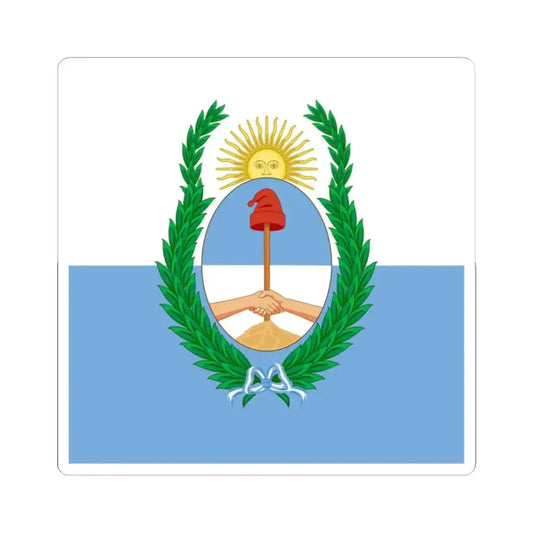 Flag of Mendoza Province Argentina - STICKER Vinyl Kiss-Cut Decal 2 Inch White - The Sticker Space