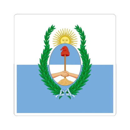Flag of Mendoza Province Argentina - STICKER Vinyl Kiss-Cut Decal 6 Inch White - The Sticker Space