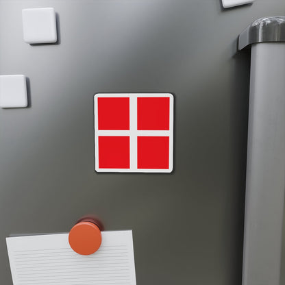 Flag of Mendrisio Switzerland - Die-Cut Magnet-The Sticker Space