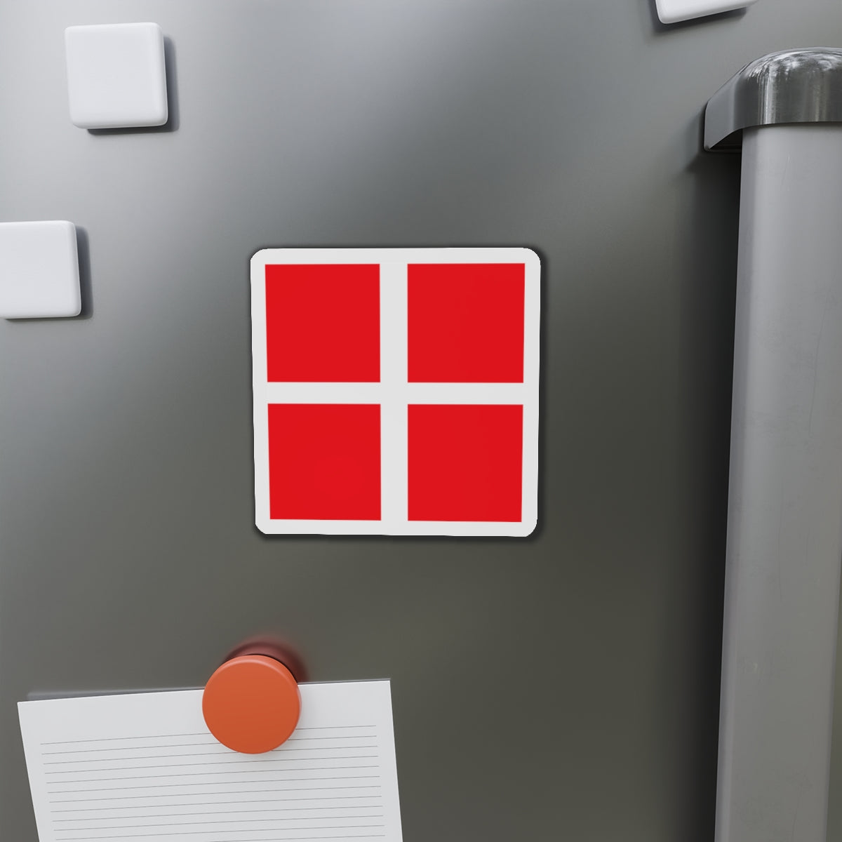 Flag of Mendrisio Switzerland - Die-Cut Magnet-The Sticker Space