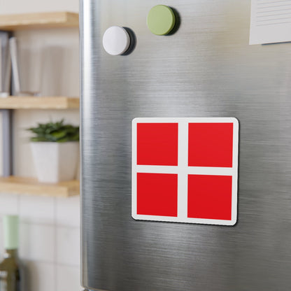 Flag of Mendrisio Switzerland - Die-Cut Magnet-The Sticker Space