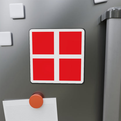 Flag of Mendrisio Switzerland - Die-Cut Magnet-The Sticker Space