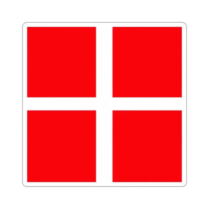 Flag of Mendrisio Switzerland STICKER Vinyl Die-Cut Decal 2 Inch - The Sticker Space