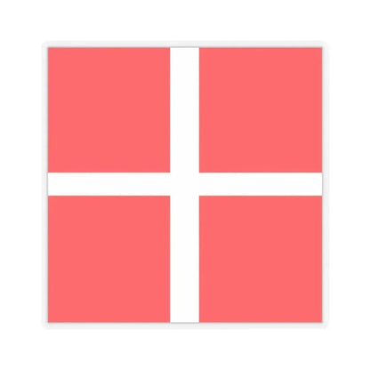 Flag of Mendrisio Switzerland - STICKER Vinyl Kiss-Cut Decal 2 Inch Transparent - The Sticker Space