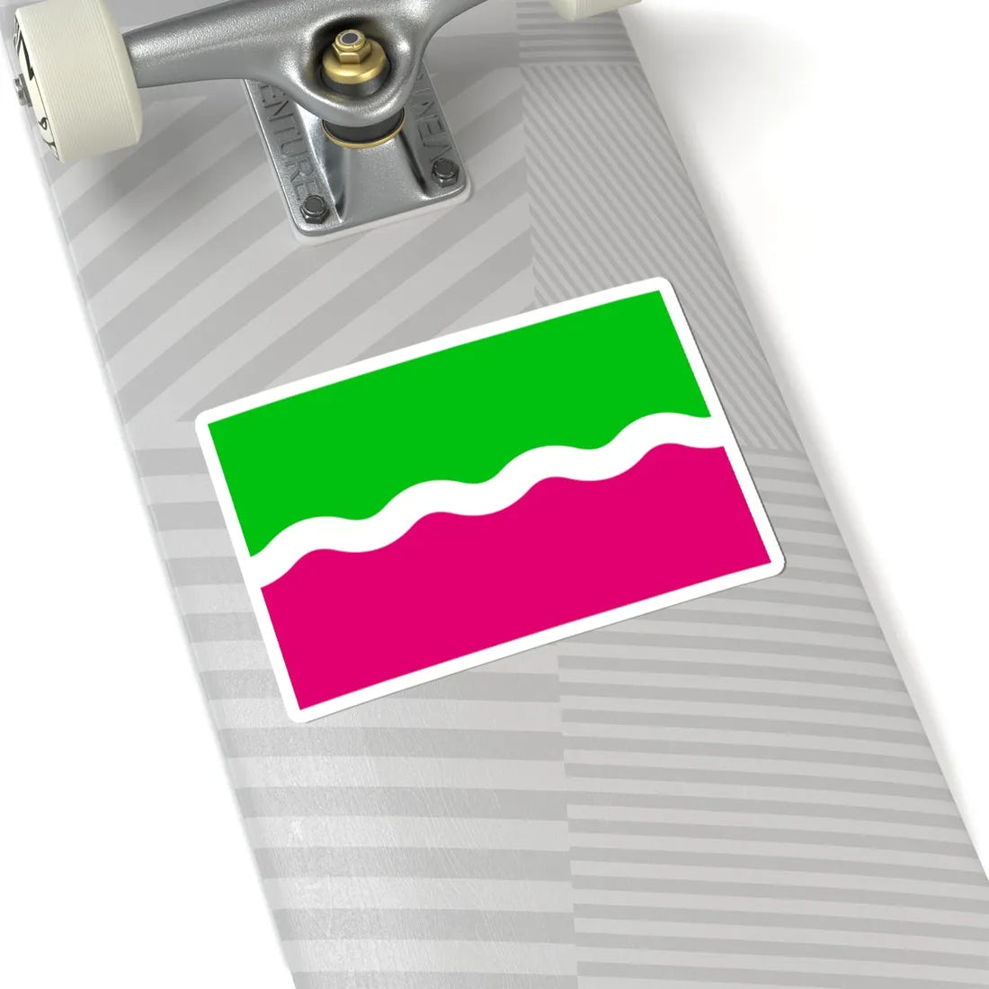 Flag of Menskyi Raion (Ukraine) STICKER Vinyl Kiss-Cut Decal - The Sticker Space