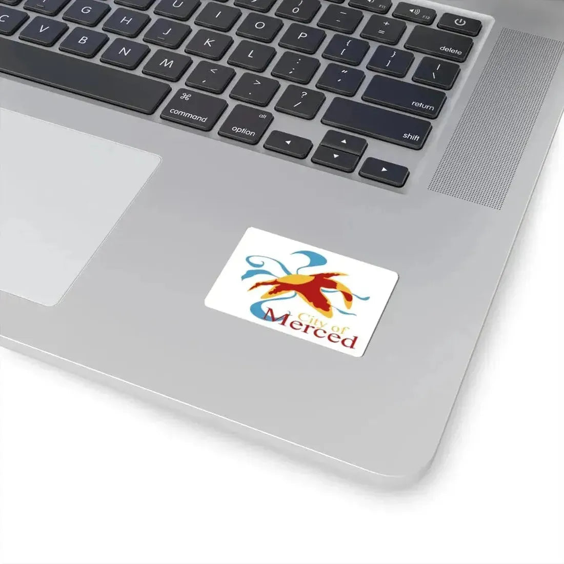 Flag of Merced California (United States) STICKER Vinyl Kiss-Cut Decal - The Sticker Space