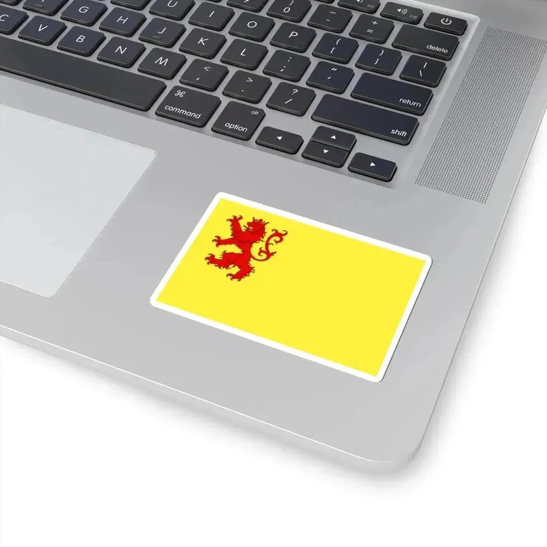Flag of Merdrignac (Belgium) STICKER Vinyl Kiss-Cut Decal - The Sticker Space