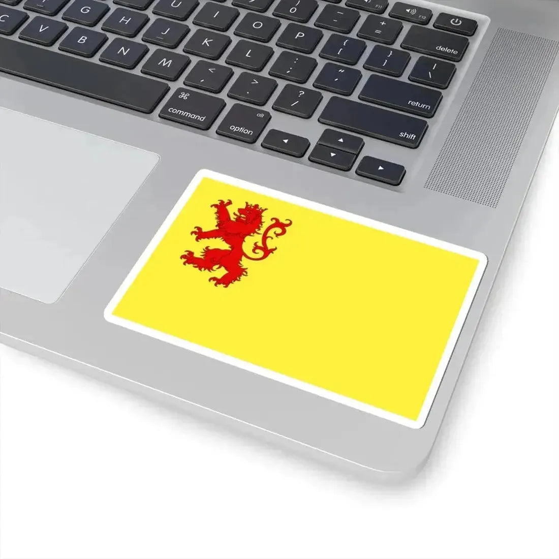 Flag of Merdrignac (Belgium) STICKER Vinyl Kiss-Cut Decal - The Sticker Space