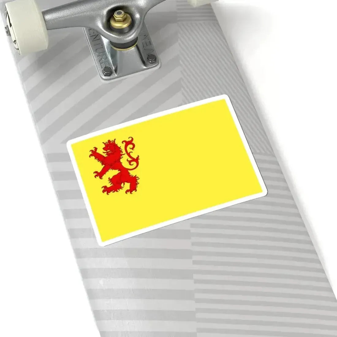 Flag of Merdrignac (Belgium) STICKER Vinyl Kiss-Cut Decal - The Sticker Space
