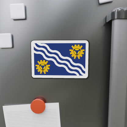 Flag of Merseyside UK - Die-Cut Magnet-The Sticker Space