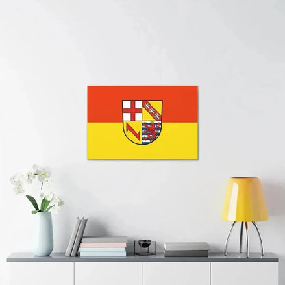 Flag of Merzig Wadern Germany - Canvas Wall Art - The Sticker Space