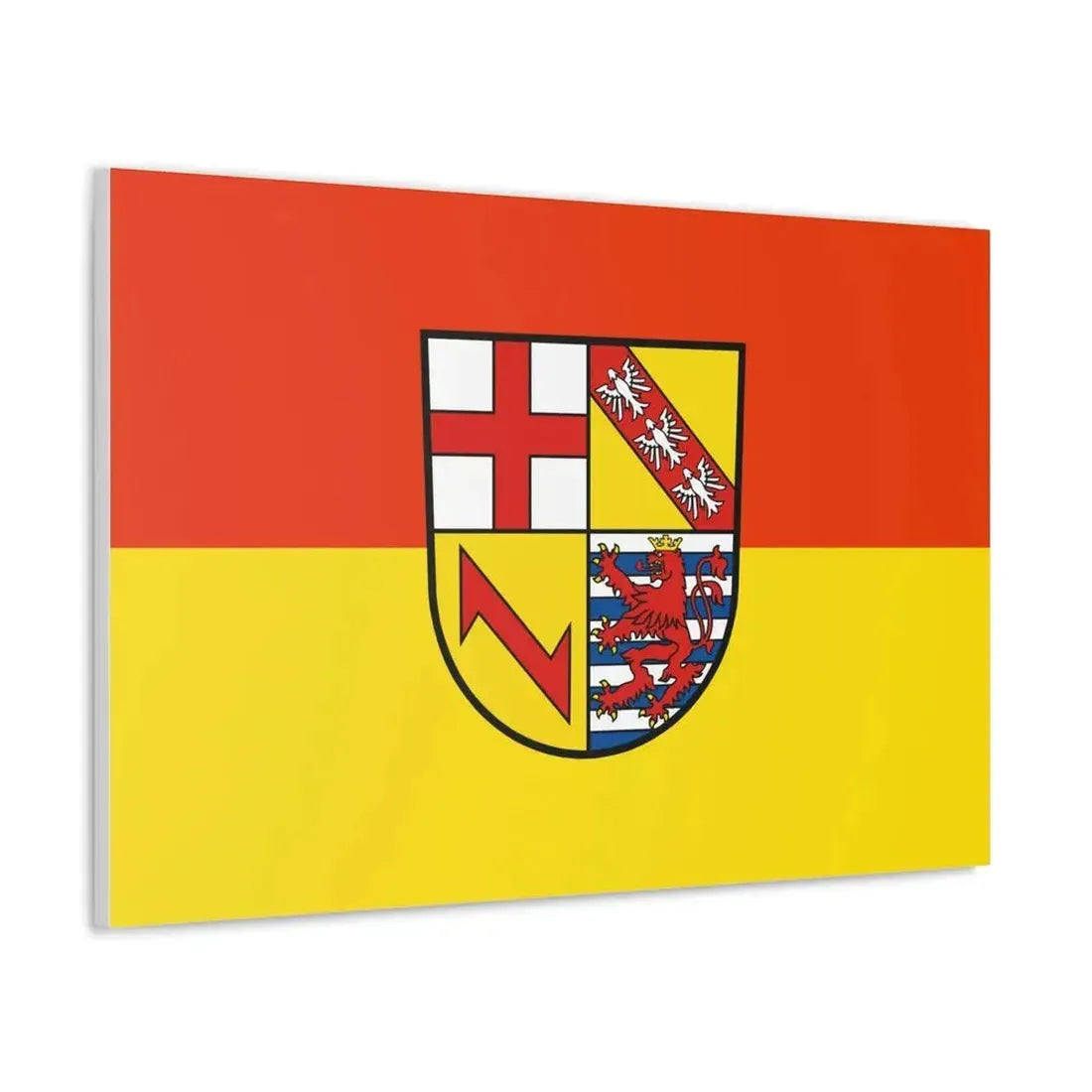 Flag of Merzig Wadern Germany - Canvas Wall Art - The Sticker Space
