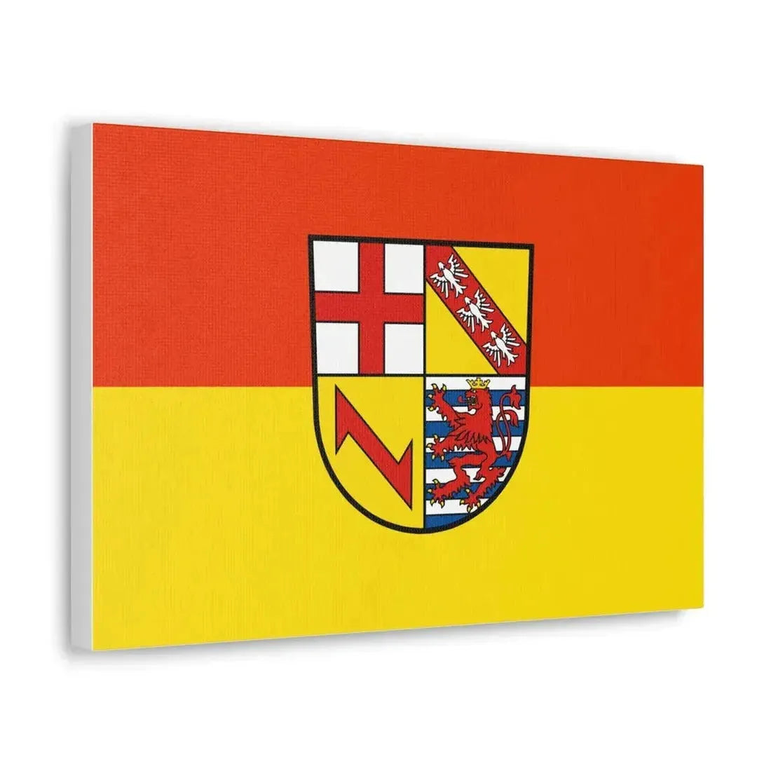 Flag of Merzig Wadern Germany - Canvas Wall Art - The Sticker Space