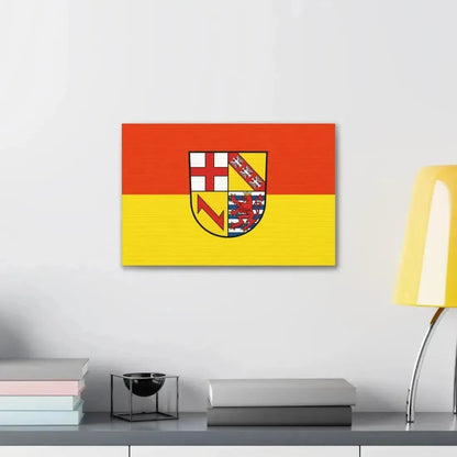 Flag of Merzig Wadern Germany - Canvas Wall Art - The Sticker Space