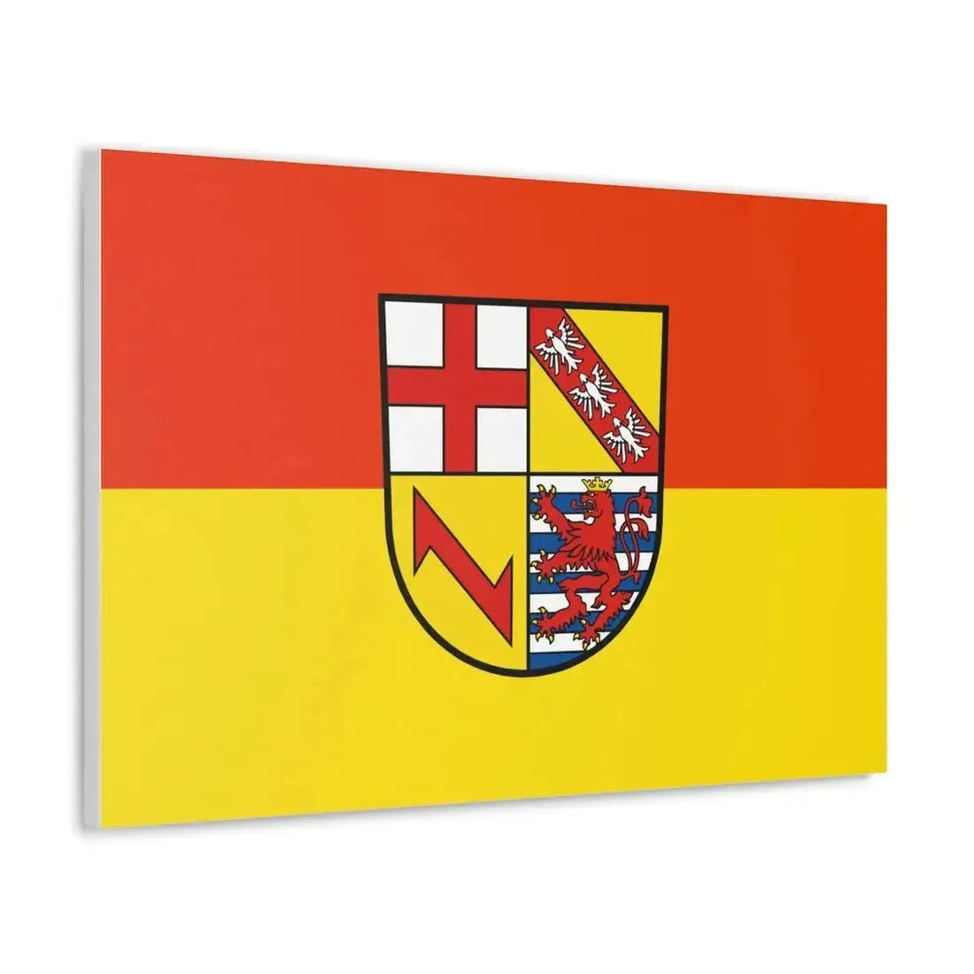 Flag of Merzig Wadern Germany - Canvas Wall Art - The Sticker Space