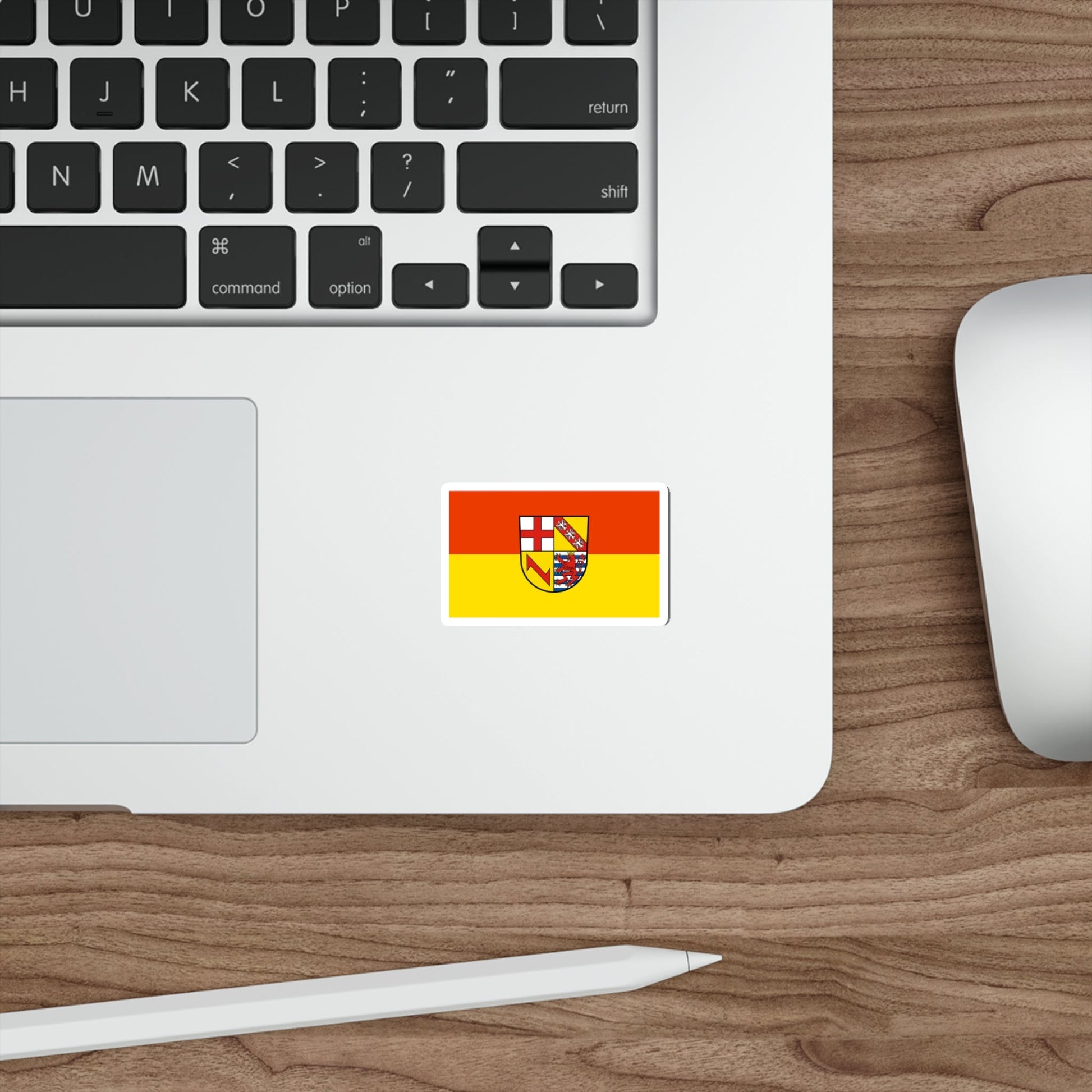 Flag of Merzig Wadern Germany STICKER Vinyl Die-Cut Decal-The Sticker Space