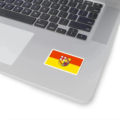 Flag of Merzig Wadern Germany - STICKER Vinyl Kiss-Cut Decal - The Sticker Space