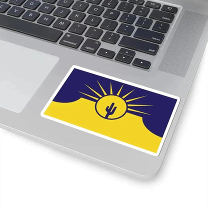 Flag of Mesa Arizona (United States) STICKER Vinyl Kiss-Cut Decal - The Sticker Space