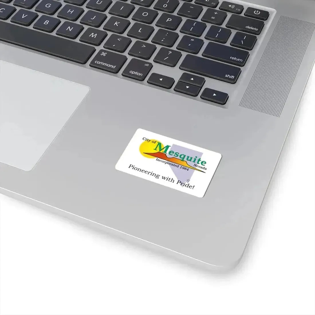 Flag of Mesquite Nevada (United States) STICKER Vinyl Kiss-Cut Decal - The Sticker Space