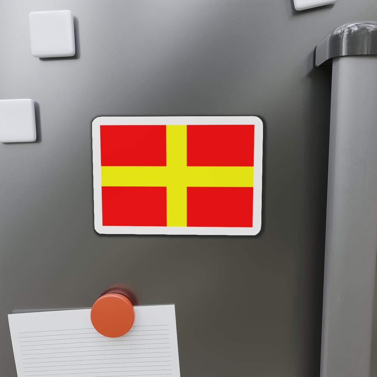 Flag of Messina Italy - Die-Cut Magnet-The Sticker Space