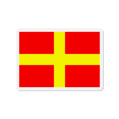 Flag of Messina Italy - Die-Cut Magnet-2" x 2"-The Sticker Space