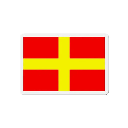 Flag of Messina Italy - Refrigerator Magnet 5 Inch - The Sticker Space