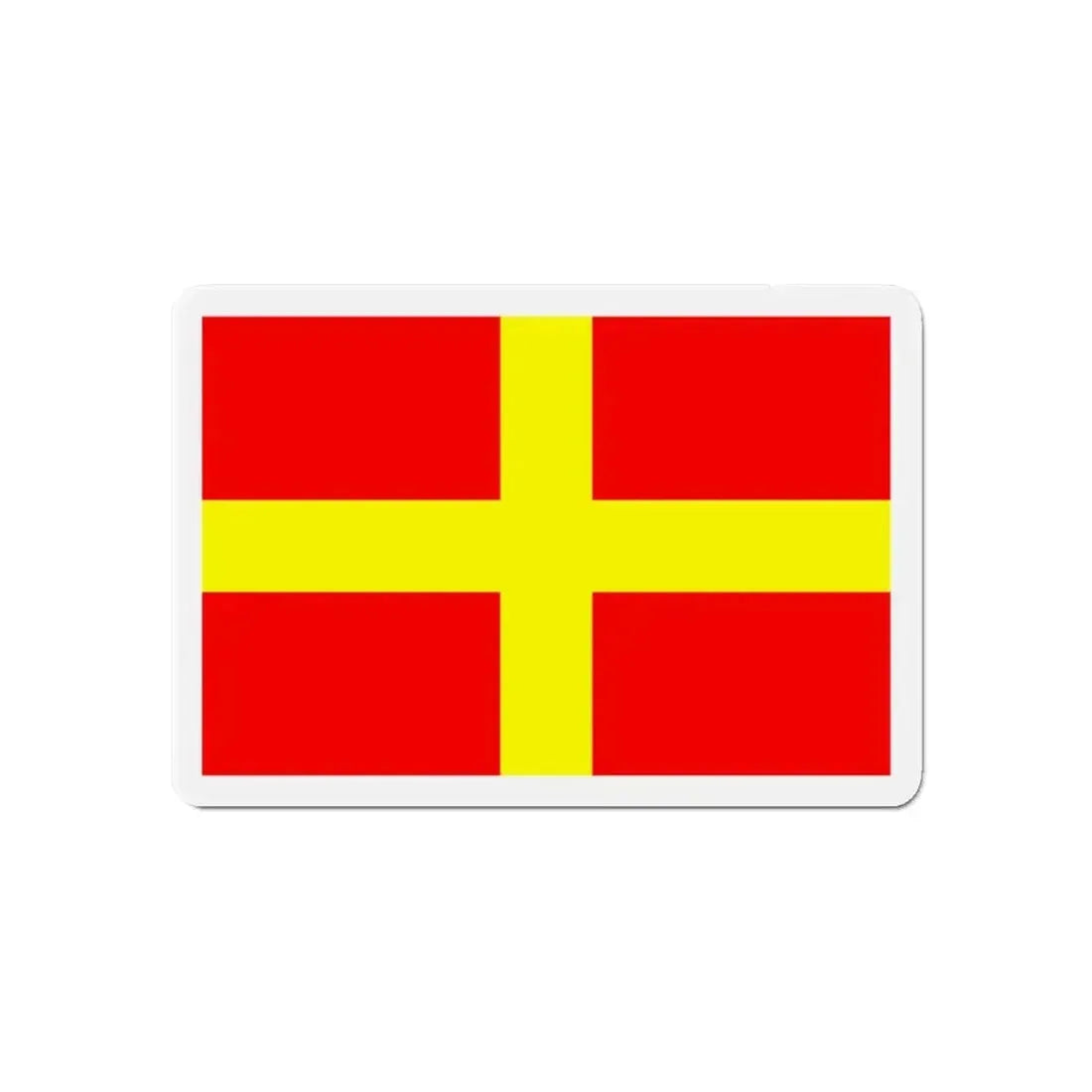 Flag of Messina Italy - Refrigerator Magnet - The Sticker Space