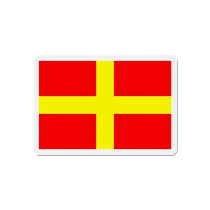 Flag of Messina Italy - Refrigerator Magnet - The Sticker Space