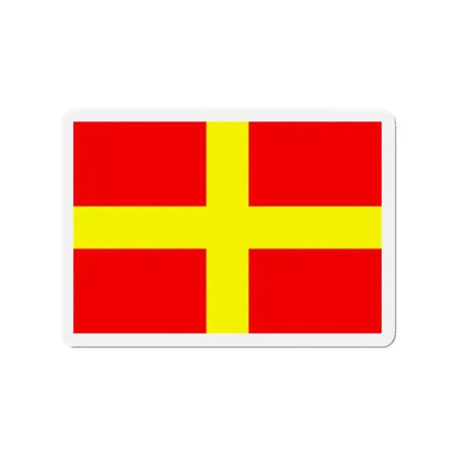 Flag of Messina Italy - Refrigerator Magnet - The Sticker Space