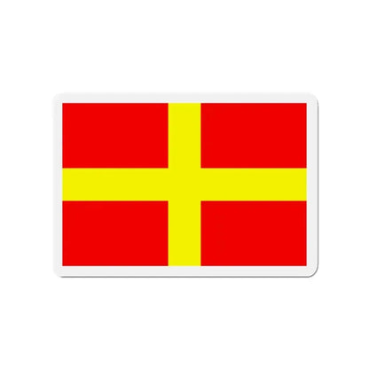 Flag of Messina Italy - Refrigerator Magnet - The Sticker Space