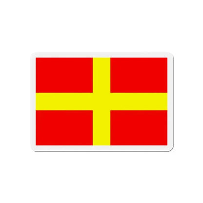 Flag of Messina Italy - Refrigerator Magnet - The Sticker Space