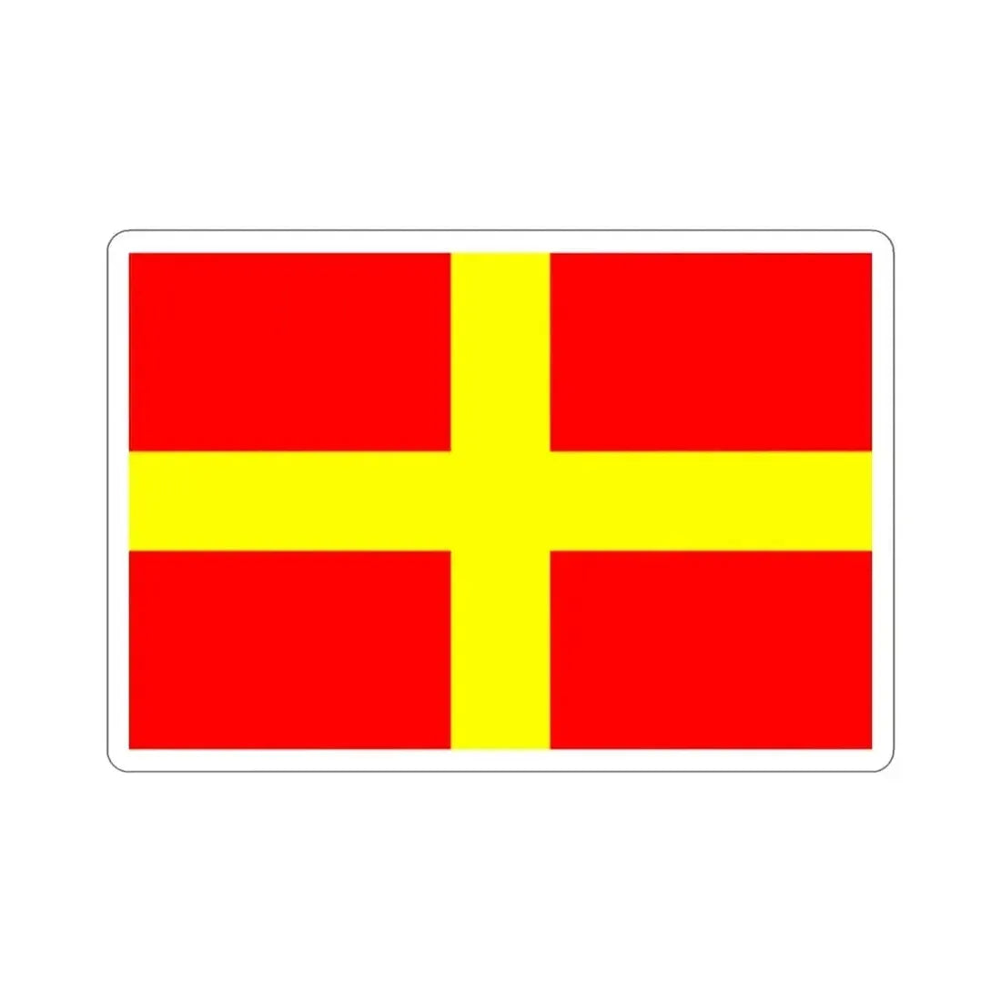 Flag of Messina Italy STICKER Vinyl Die-Cut Decal 2 Inch - The Sticker Space