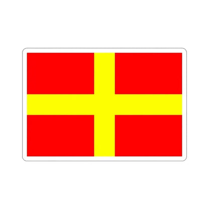 Flag of Messina Italy STICKER Vinyl Die-Cut Decal 3 Inch - The Sticker Space