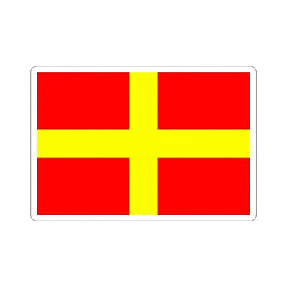 Flag of Messina Italy STICKER Vinyl Die-Cut Decal 4 Inch - The Sticker Space