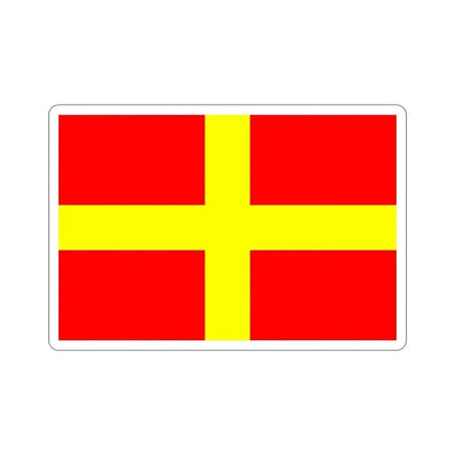 Flag of Messina Italy STICKER Vinyl Die-Cut Decal 5 Inch - The Sticker Space