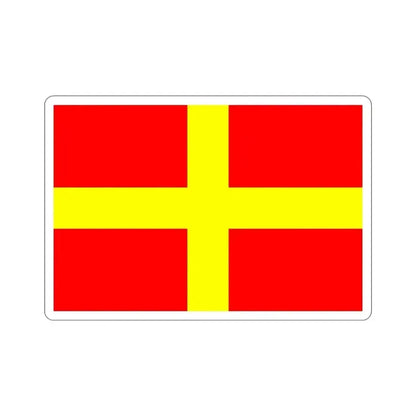 Flag of Messina Italy STICKER Vinyl Die-Cut Decal 6 Inch - The Sticker Space