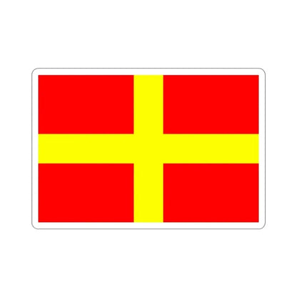 Flag of Messina Italy STICKER Vinyl Die-Cut Decal - The Sticker Space