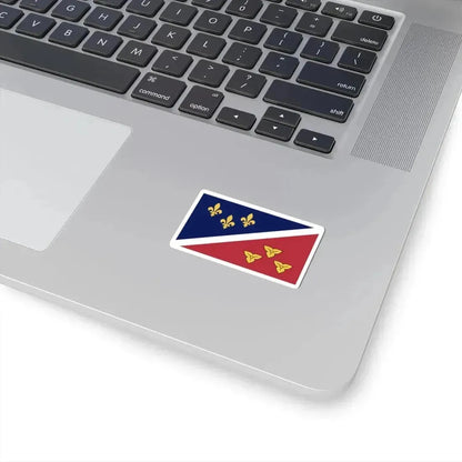 Flag of Metairie Louisiana (United States) STICKER Vinyl Kiss-Cut Decal - The Sticker Space