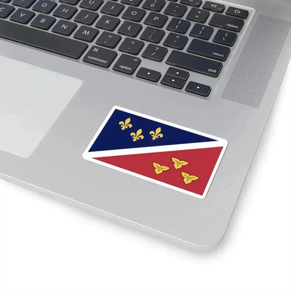 Flag of Metairie Louisiana (United States) STICKER Vinyl Kiss-Cut Decal - The Sticker Space