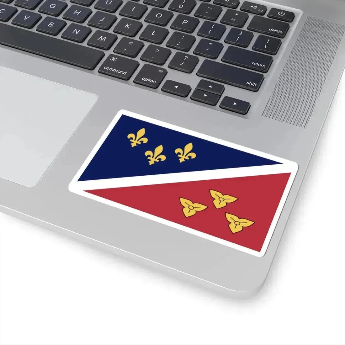 Flag of Metairie Louisiana (United States) STICKER Vinyl Kiss-Cut Decal - The Sticker Space
