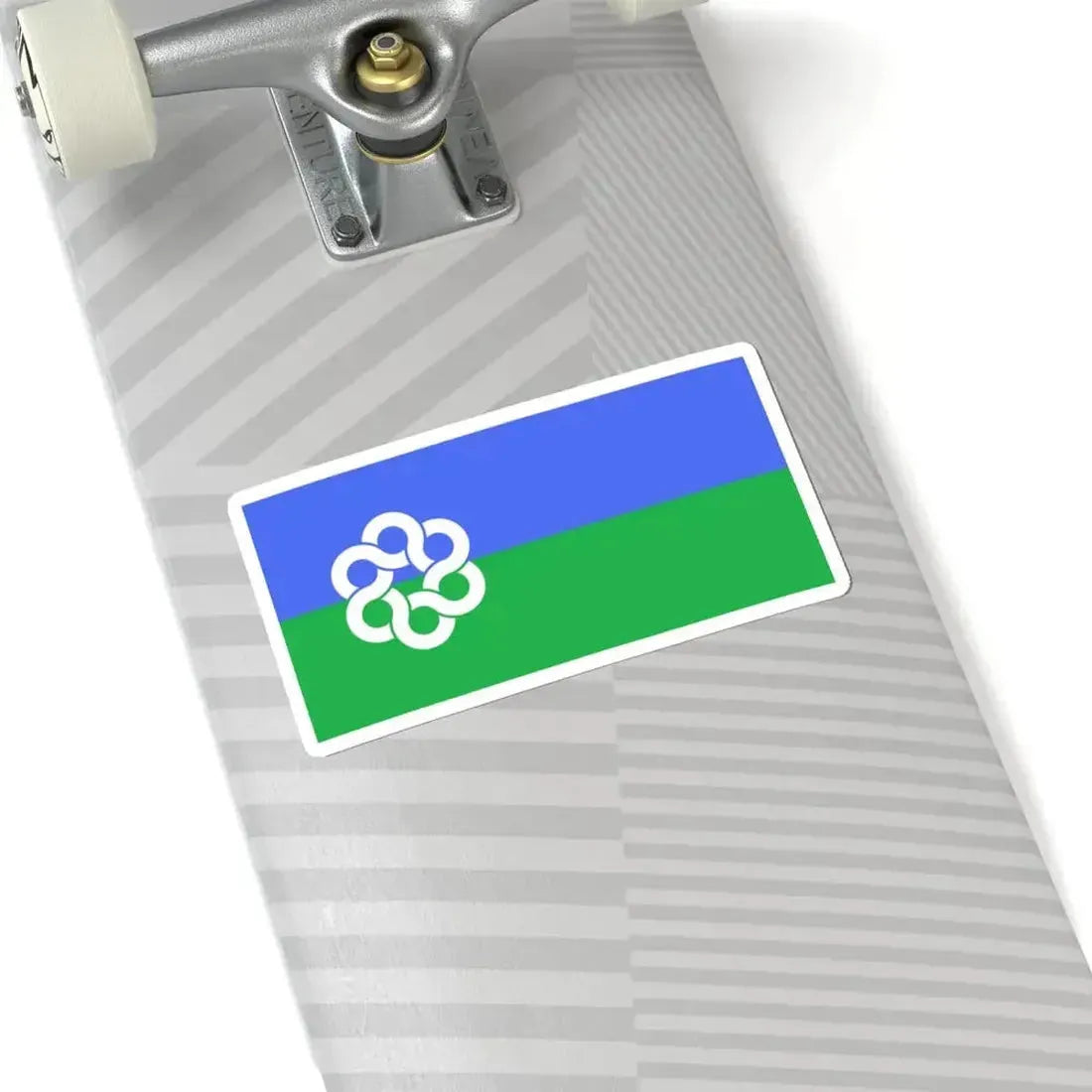 Flag of Metropolitan Toronto Canada 1954-1998 (Canada) STICKER Vinyl Kiss-Cut Decal - The Sticker Space