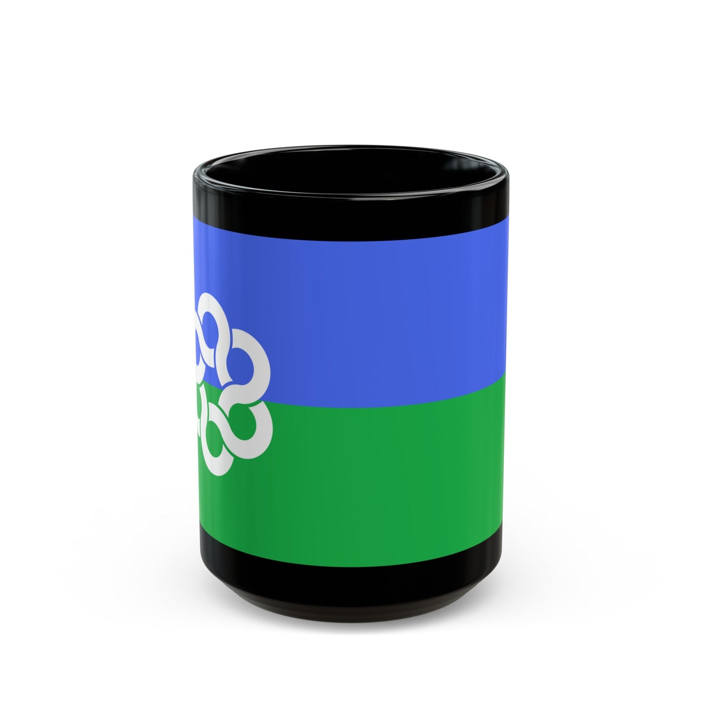 Flag of Metropolitan Toronto Canada - Black Coffee Mug-15oz-The Sticker Space