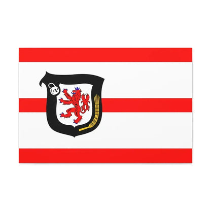 Flag of Mettmann Germany - Canvas Wall Art 30" x 20" 1.25" - The Sticker Space