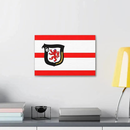 Flag of Mettmann Germany - Canvas Wall Art - The Sticker Space