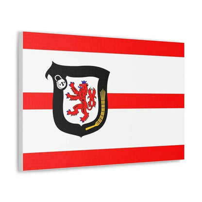 Flag of Mettmann Germany - Canvas Wall Art - The Sticker Space