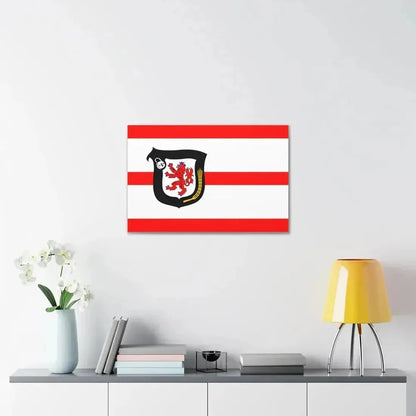 Flag of Mettmann Germany - Canvas Wall Art - The Sticker Space
