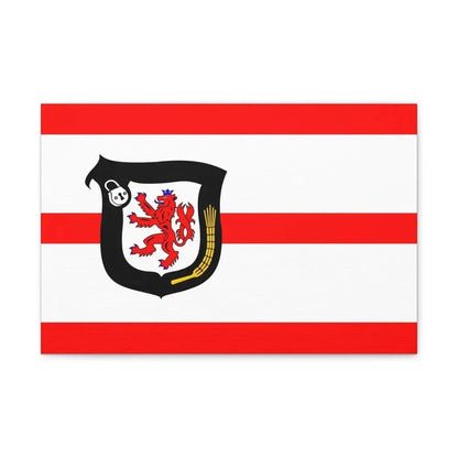 Flag of Mettmann Germany - Canvas Wall Art - The Sticker Space