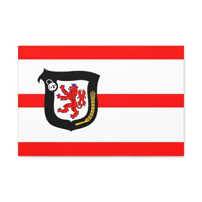 Flag of Mettmann Germany - Canvas Wall Art - The Sticker Space