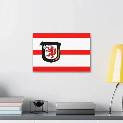 Flag of Mettmann Germany - Canvas Wall Art - The Sticker Space