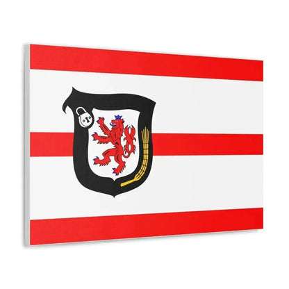 Flag of Mettmann Germany - Canvas Wall Art - The Sticker Space